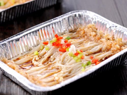 耒阳锡纸烤金针菇